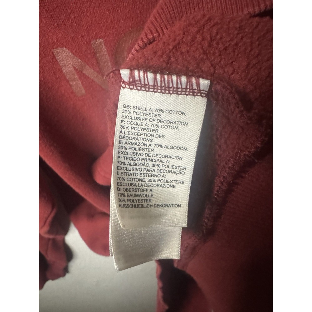 NorthFace Hoodie Women's Small Red Outdoors Hiking Casual - Picture 4 of 5